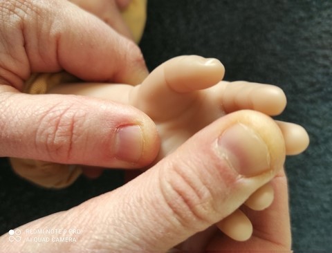 Communniquer avec bébé massage bébé
