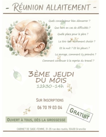 réunions allaitement Allaiter